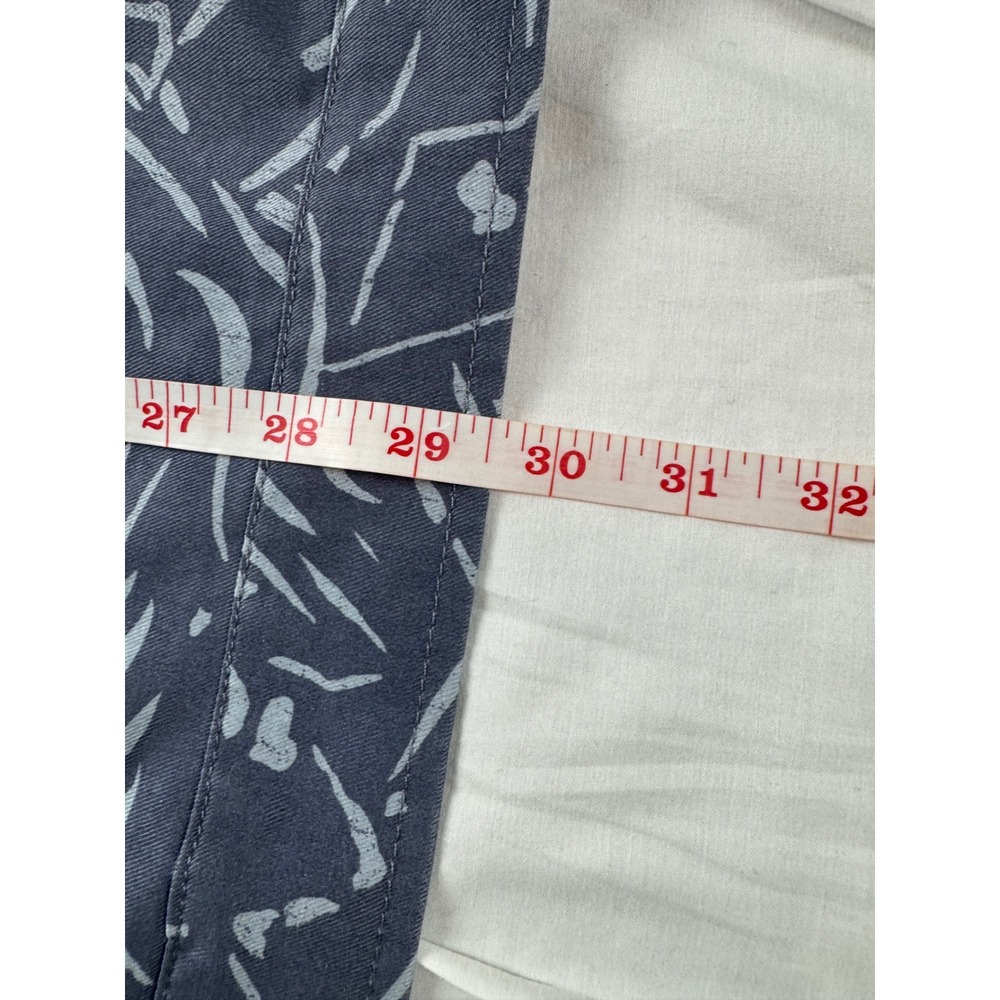 Billabong Xander Shirt Jacket Mens XL Blue Grey Leaf Print Sherpa Collar NWT - Picture 7 of 15